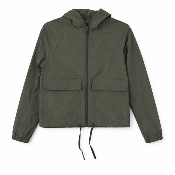ALO Yoga Jackets & Blazers - BNWT ALO Yoga Expedition Hooded Windbreaker - Olive Color - Size M Retail 225